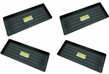 New 4 x Value Black Plastic