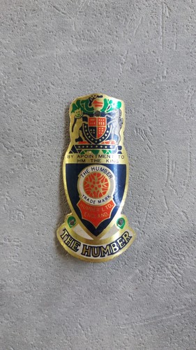 Humber bicycle head badge nos - head,