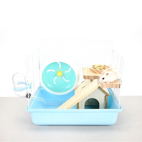 Guinea pig wooden cage - wooden,
