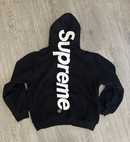 Supreme satin appliqué hooded - supreme,