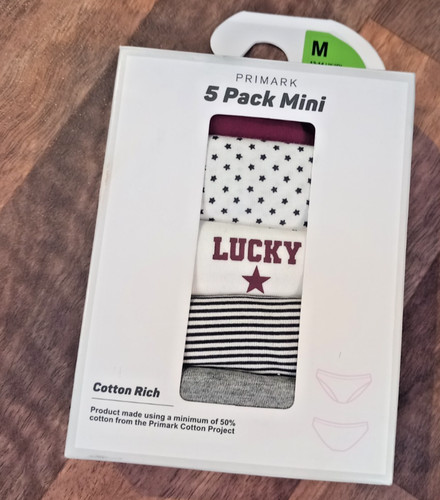 New primark underwear - new,