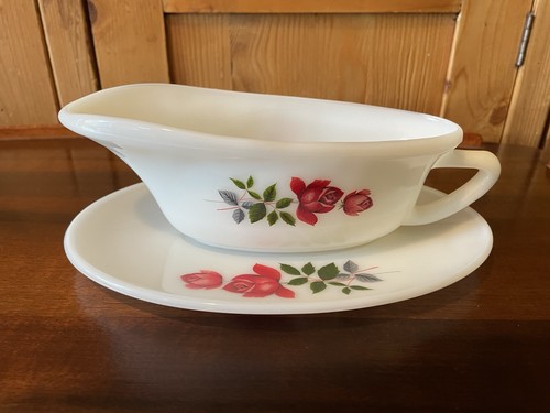 Vintage jaj pyrex june rose - vintage,
