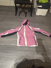 Women Ski Jacket - Iguana Performance, Pink, White And Black