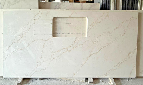 Alaska gold quartz offcut - alaska,