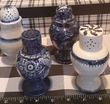 Antique Pepper Pots - Lot of 4