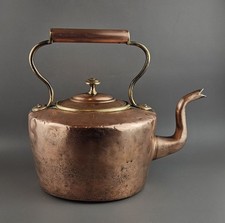 19th Century Copper Kettle