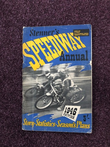 Speedway book stenner - speedway, stenner's