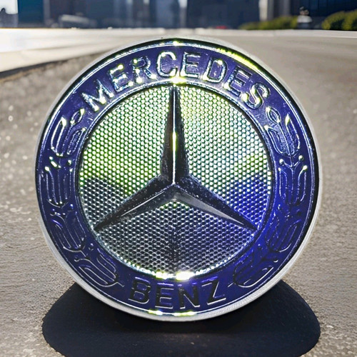Mercedes benz hood emblem - mercedes-benz,