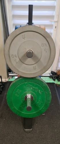 Bumper plates 200kg in - plates,