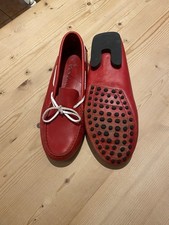BODEN - Red Leather Moccasin
