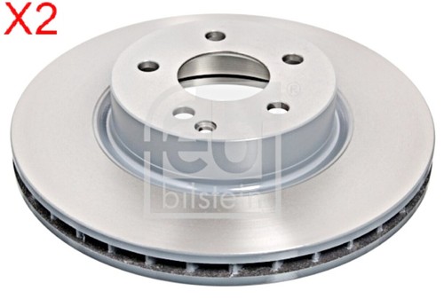 Front brake disc pcs febi - disc, x2