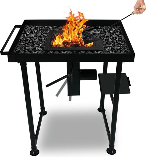 Coal forge stand - coal, fire