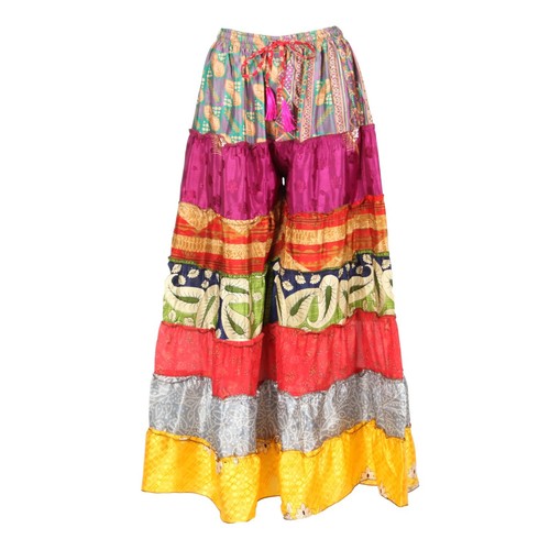 Upcycled sari wide - upcycled,