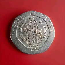?Collectable Gibraltar 20p Coin... Our Lady Of Europa 1999?