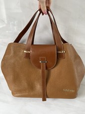 Babybeau Tan Leather Babh Changing Bag With Accessories Baby Beau Handbag