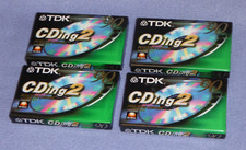 4 New TDK CDing2, type II