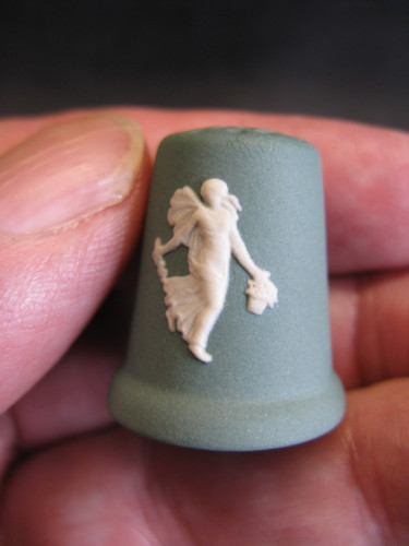 Wedgwood green jasper ware - green,