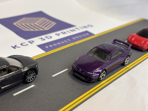 Scale double yellow - 1/64,