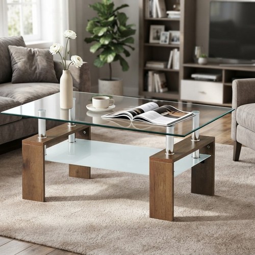 Elegant modern coffee table - modern,