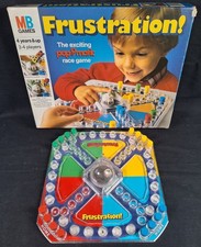 Vintage Frustration Board Game 1993 Pop O Matic MB Games Complete 