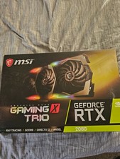 MSI GeForce RTX 2080 Gaming X Trio Ray Tracing 8GB GDDR6 3x DisplayPort 1x HDMI