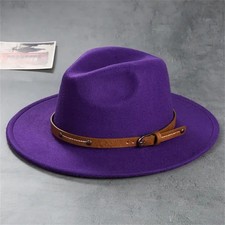 Wool Fedora Hat for Men &
