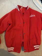 Coca Cola Collection Bomber Jacket Size M