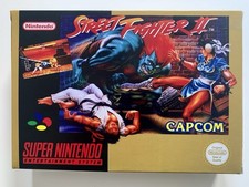 Street Fighter 2 (II) PAL - Super Nintendo SNES CIB with Manual 