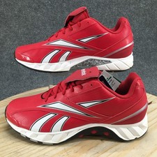 Reebok Shoes Mens 13 HexRide Baseball Sneakers Red Lace Up Low Top Athletic NEW