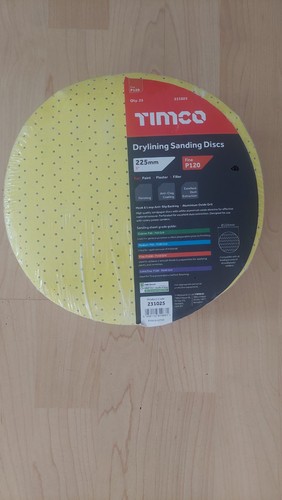 Timco drylining sanding discs - drylining,