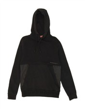 SUPERDRY Mens Graphic Hoodie Jumper XS Black Cotton TM20