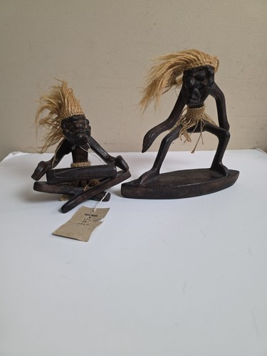 Wooden hand carved tiki - wooden,