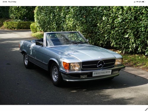 Mercedes sl500 r107 - mercedes,
