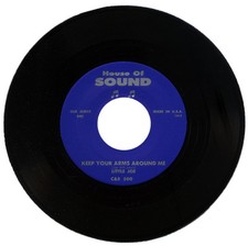 LITTLE JOE  "KEEP YOUR ARMS AROUND ME c/w GLAMOUR GIRL"  1957 MEMPHIS BLUES