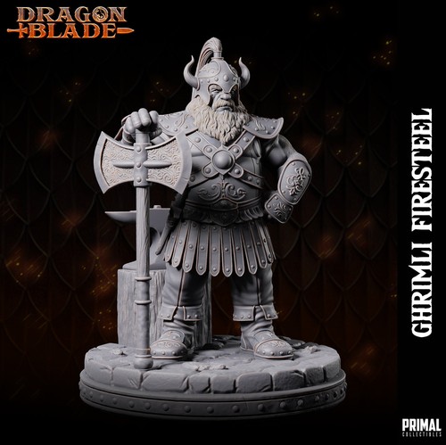 Dwarf hero ghrimli primal - dwarf,
