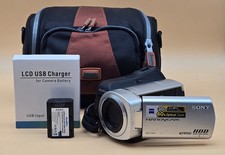 Sony Handycam DCR-SR35E 30GB HDD Digital Camcorder Silver With Nightshot Plus.