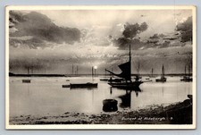 POSTCARD - SUNSET AT ALDEBURGH