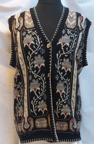 Vintage knitted patterned - vintage,