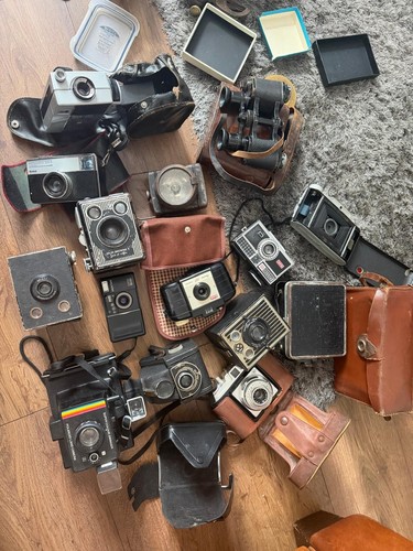 Mixed lot vintage film camera - lot,