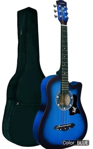Acoustic guitar pin badge - guitar,