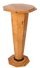 Flower column Art Deco table