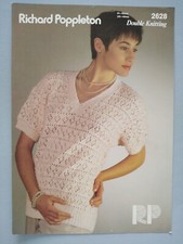 LADIES' LACY S/S SWEATER
