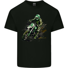Graffiti Motorcross MotoX Motorbike Biker Kids T-Shirt Childrens