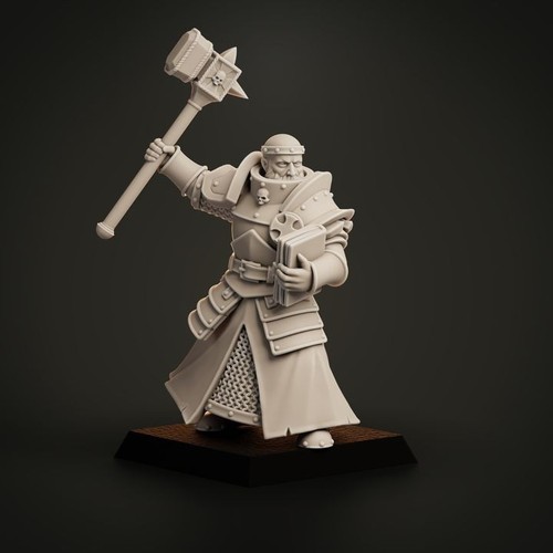 28mm empire warrior priest - priest,