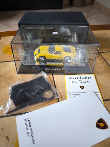 Autoart lamborghini miura - 1/43,