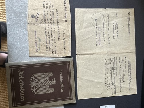 Ww2 german nebelwerfer pass - ww2,