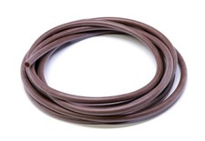 Muddy silicone rig tube Brown 1.0mm to 3.0mm ID Food safe high temp HLS tackle