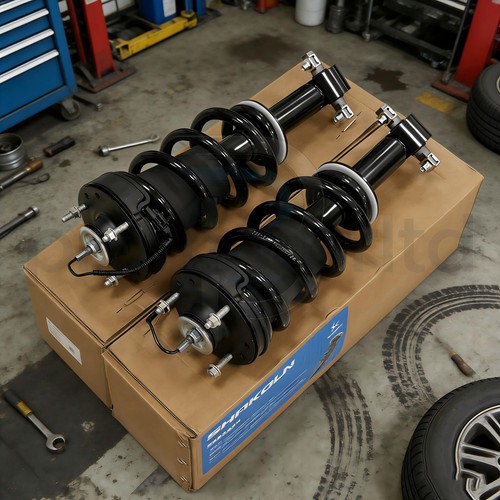 Oeq pair front shock struts - front,