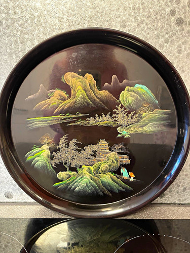 Vintage japanese black lacquer - vintage,