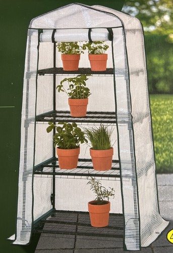 Tier mini greenhouse - 4-tier,
